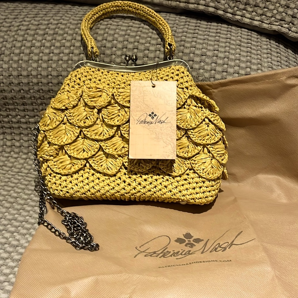 Patricia Nash bag.  Comes with crossover chain and dust bag. NWT.